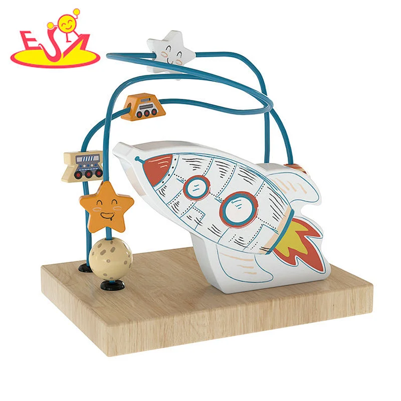 Nuevo diseño Macaron lindo juguete de cocina de madera para niños W10C582
