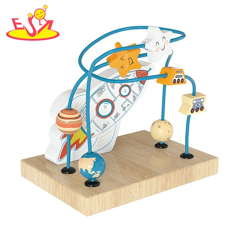 Nuevo diseño Macaron lindo juguete de cocina de madera para niños W10C582